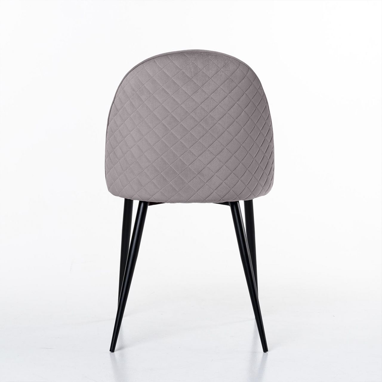 Стул Маркус, бархат светло-серый 26