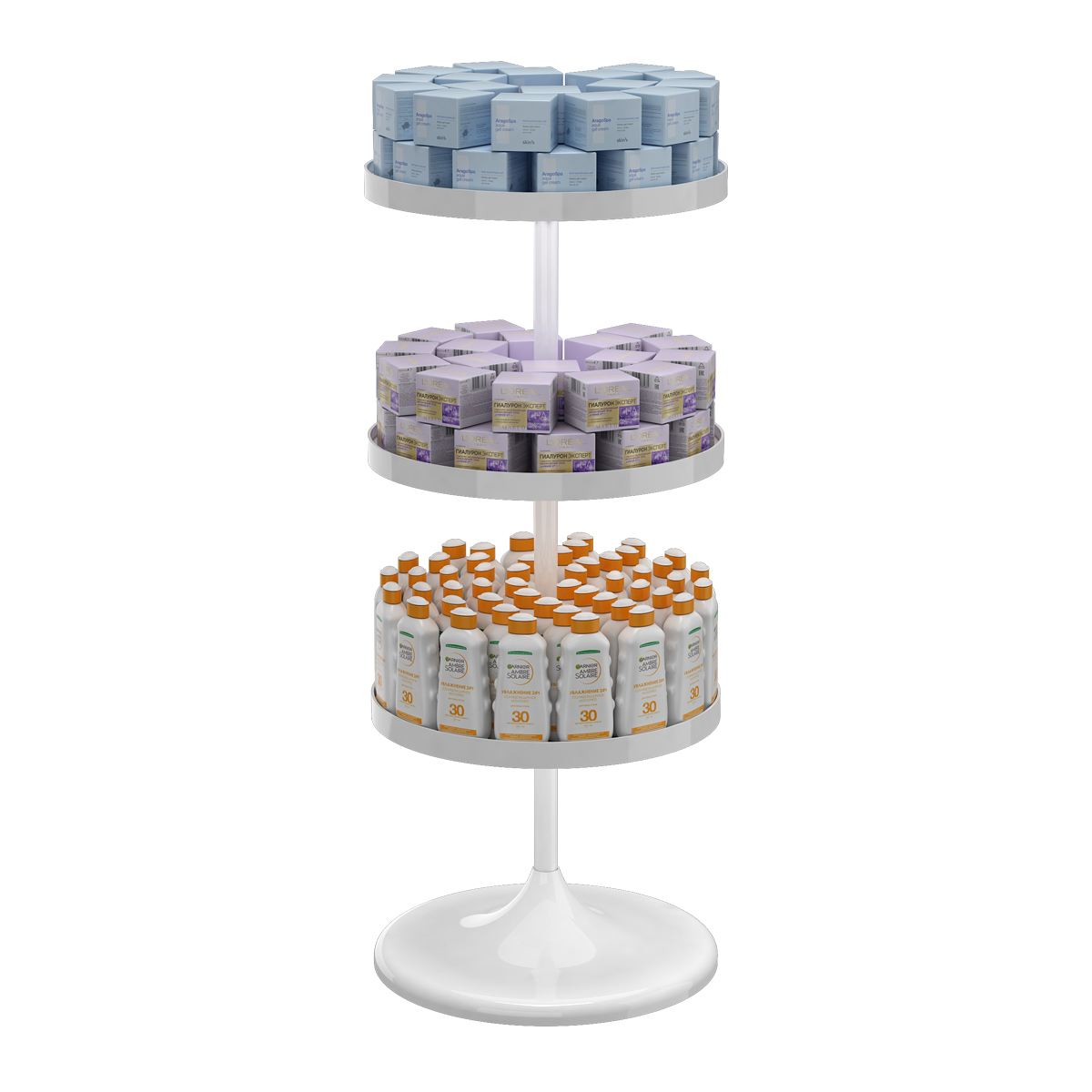 Дисплей ROUNDFLEX-3, белый