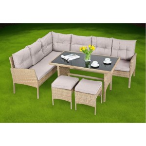 Комплект плетеной мебели AFM-107B Beige (3 кор.)