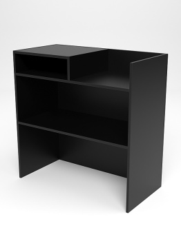 Прилавок под кассу "ИСТРА" №4, Черный