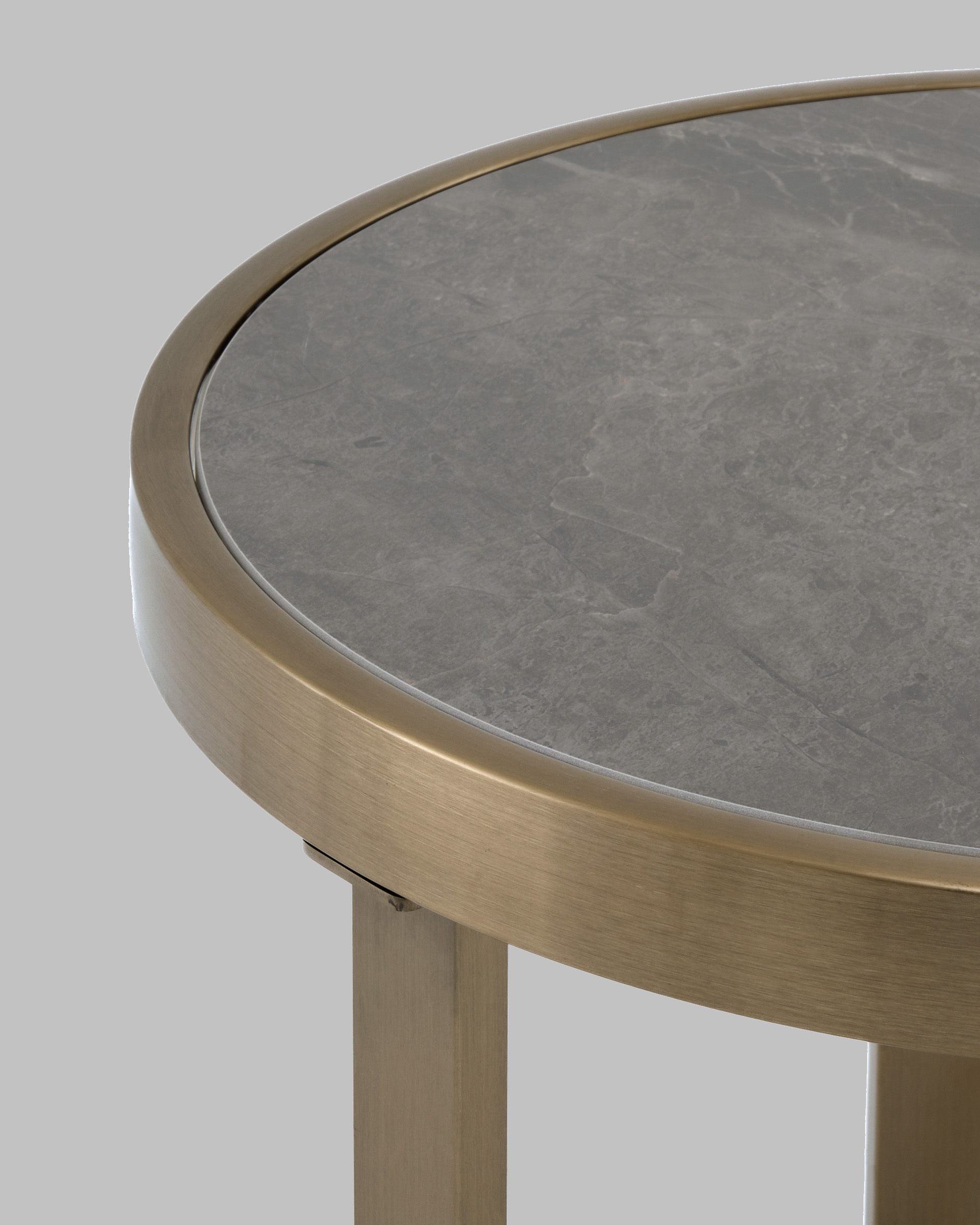 Журнальный столик Адриана 50*50 см серая керамика