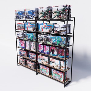 Стеллаж для сумок и аксессуаров в стиле Лофт BOTTI 2135-06-2 (без полок)