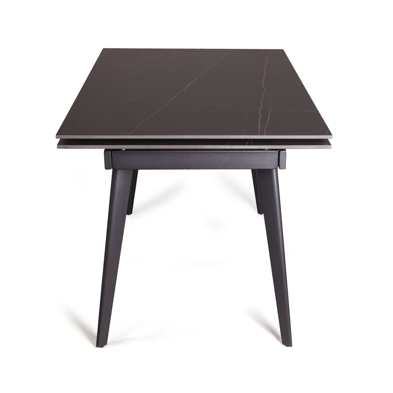 Стол раскладной Buren (140+30+30) керамика черный