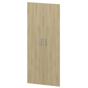 Двери из ЛДСП к широким стеллажам Аргентум НТ-602.2.Ф Баттл Рок