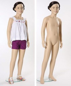 Young 04 \ Манекен детский, телесный, 6 лет