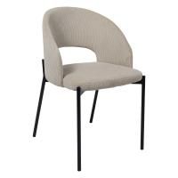 Стул ELSA, капучино велюр Fjord27/черный