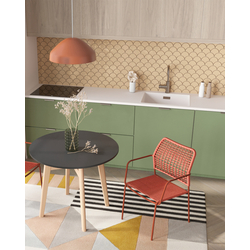 Стул Solaia красный