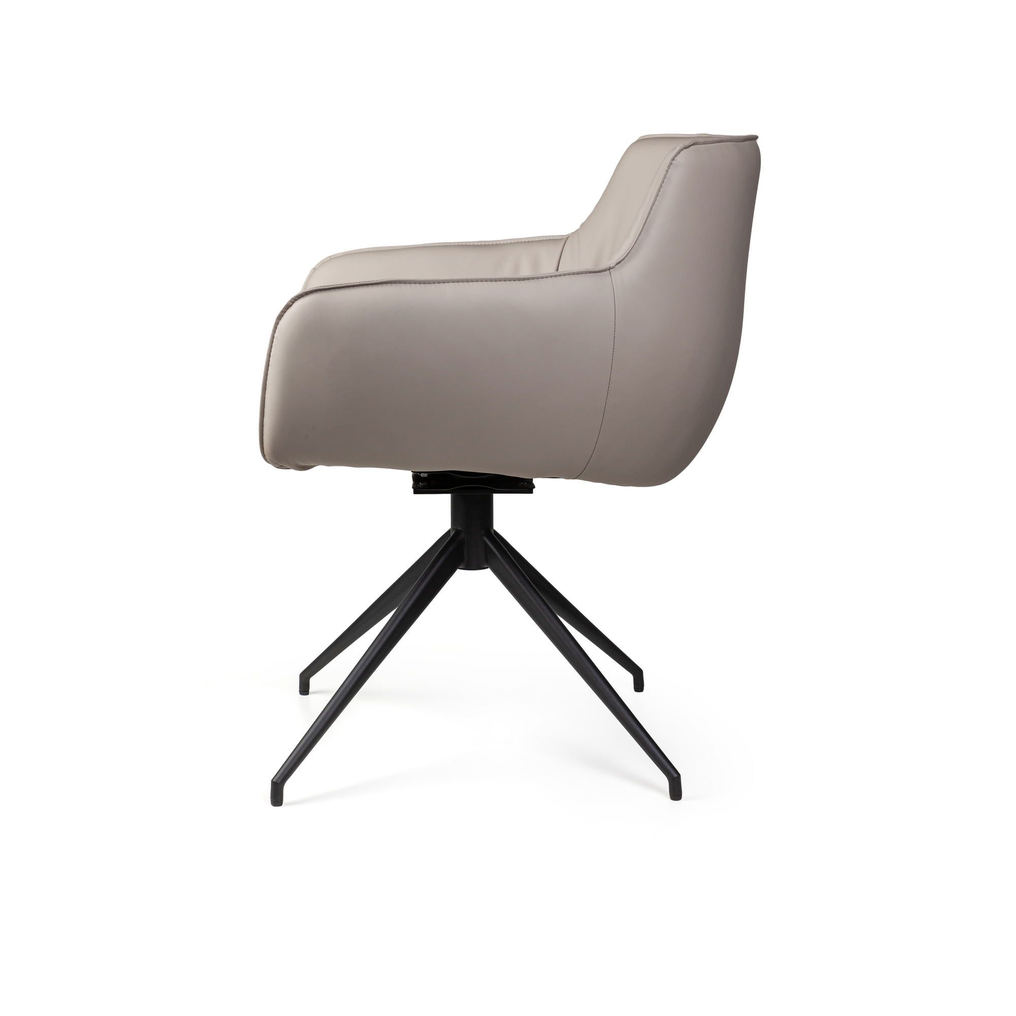 Полукресло София, иск.кожа soft-touch, серый