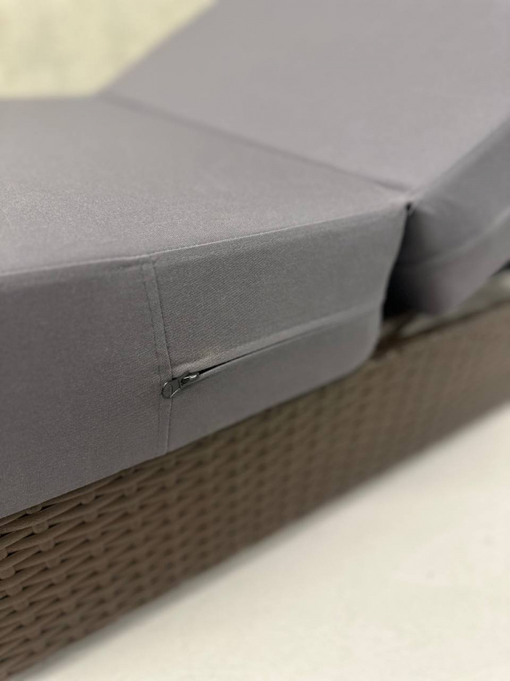 Матрас для шезлонга Mattress Acrylic серый