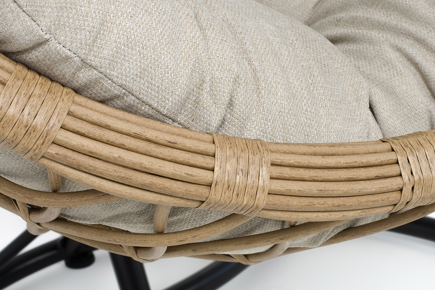 "Венеция" подвесное кресло-кокон из искусственного ротанга