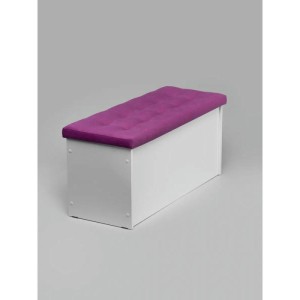 Банкетка ПВЗ-900 прямая Велюр (фуксия)