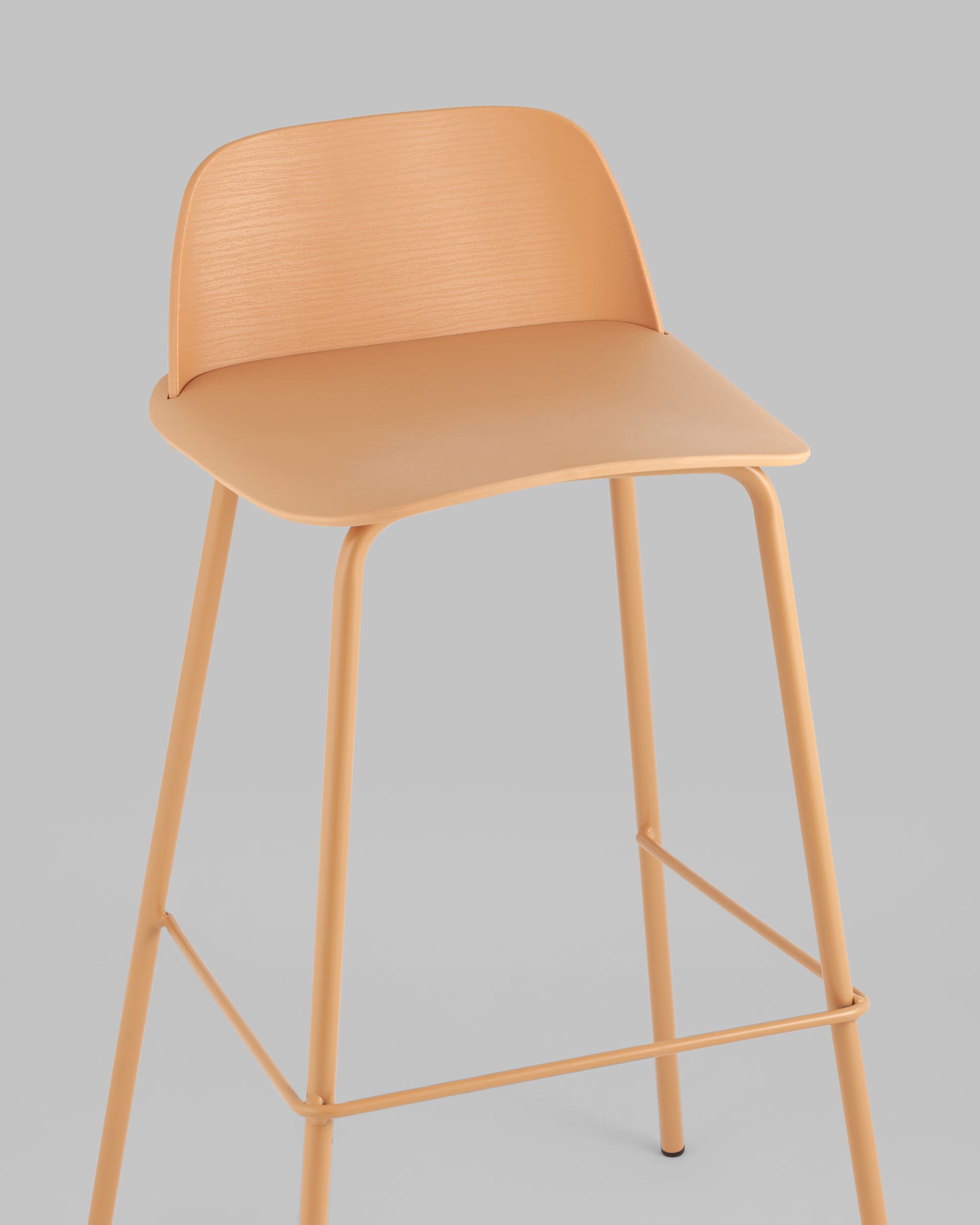 Стул барный Mist желтый 4 шт