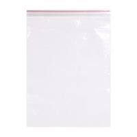 Пакеты ZIP LOCK "зиплок" ПРОЧНЫЕ, комплект 100 шт., 25х35 cм, ПВД, 60 мкм., BRAUBERG EXTRA, 608175