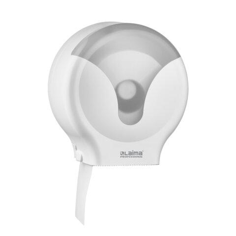 Диспенсер для туалетной бумаги EXTRA LAIMA PROFESSIONAL, (Система Т2), малый, белый, ABS-пластик, 609474