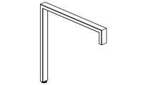 Опора Г-образная Metal System Style (аксессуар) БАА.ОГ-Пр