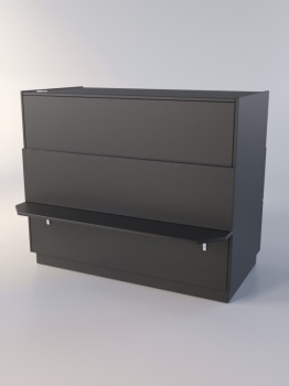 Прилавок "РОНА" №8-2, Черный