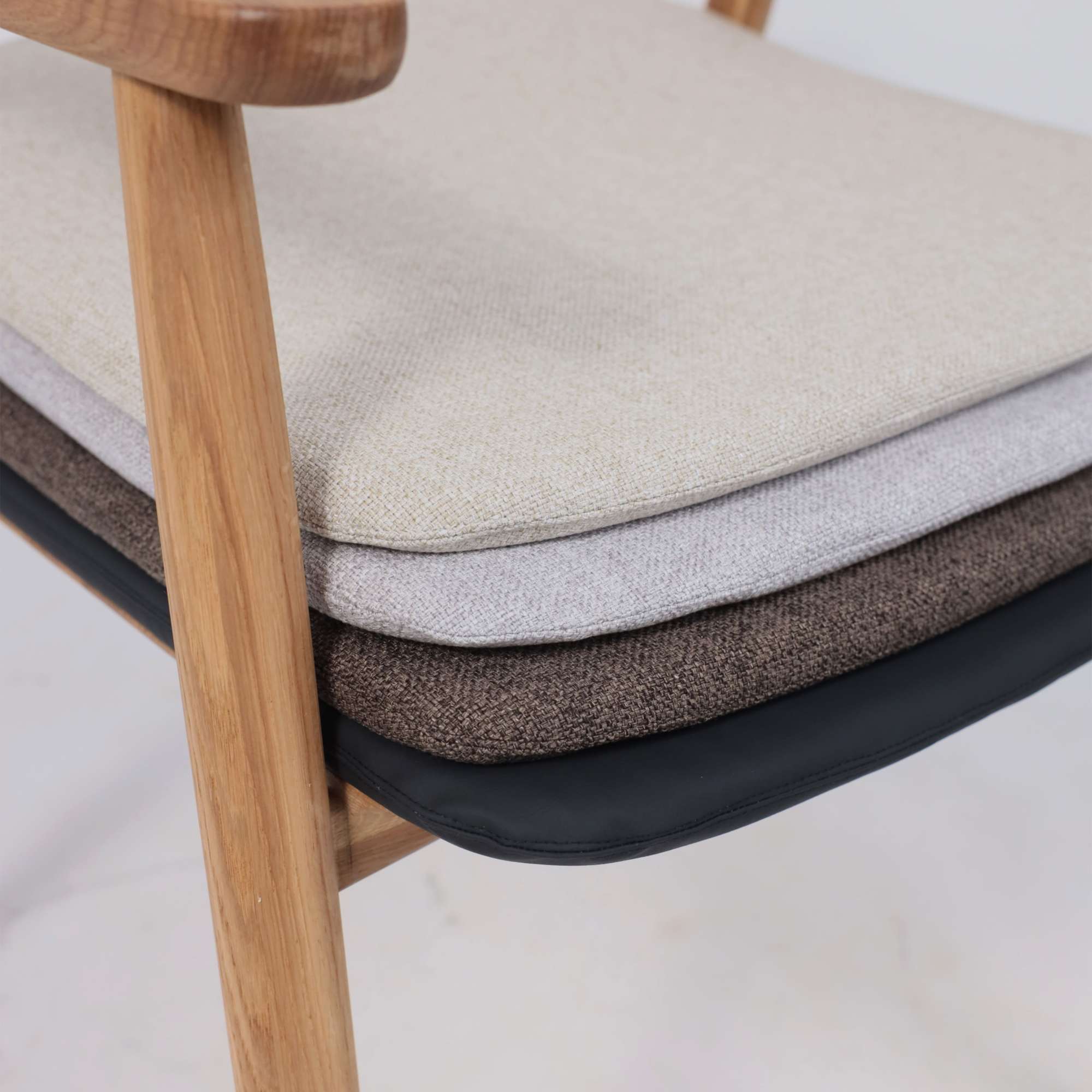 Стул Самурай, дуб натуральный, покрытие коньяк