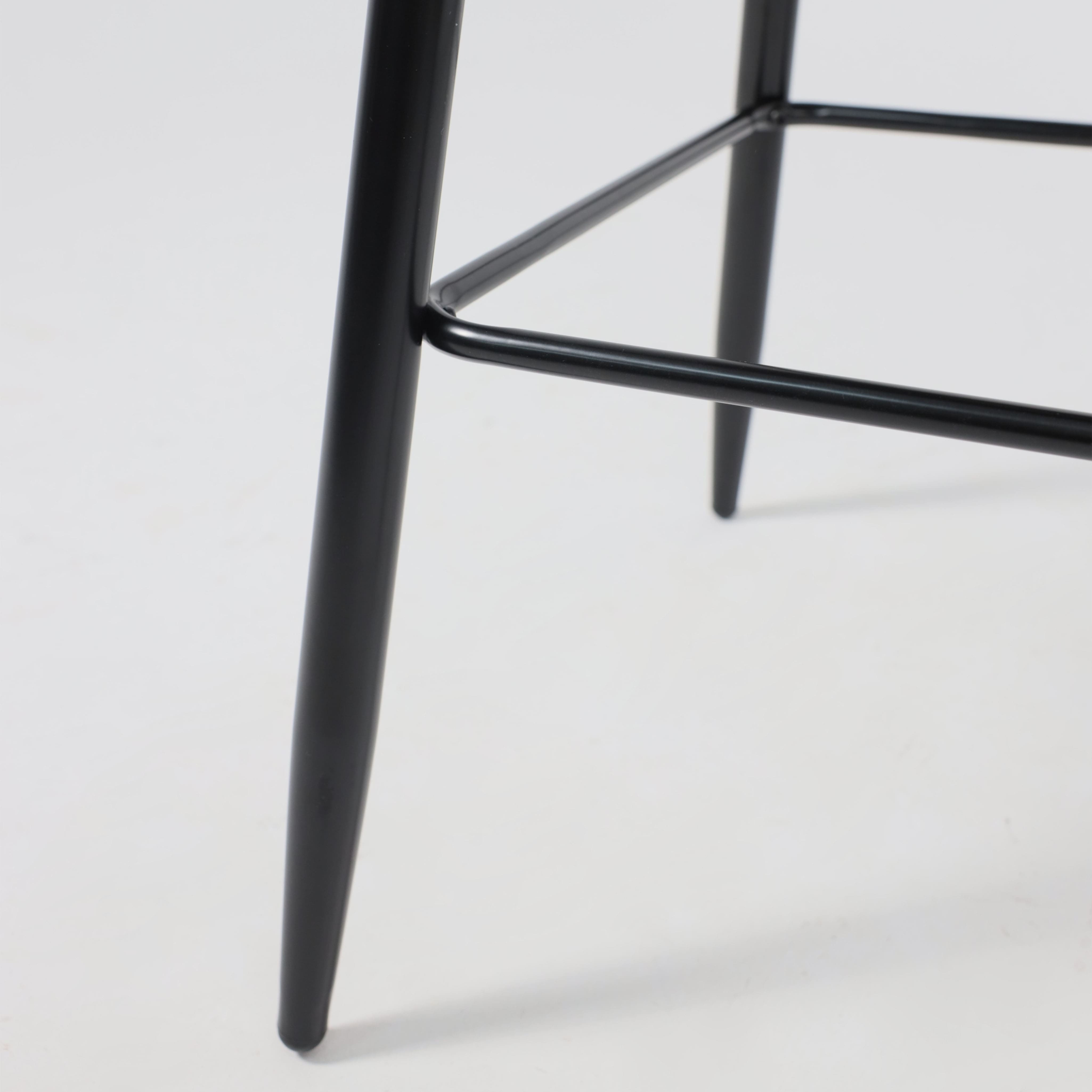 Стул барный Stella, зеленый, велюр