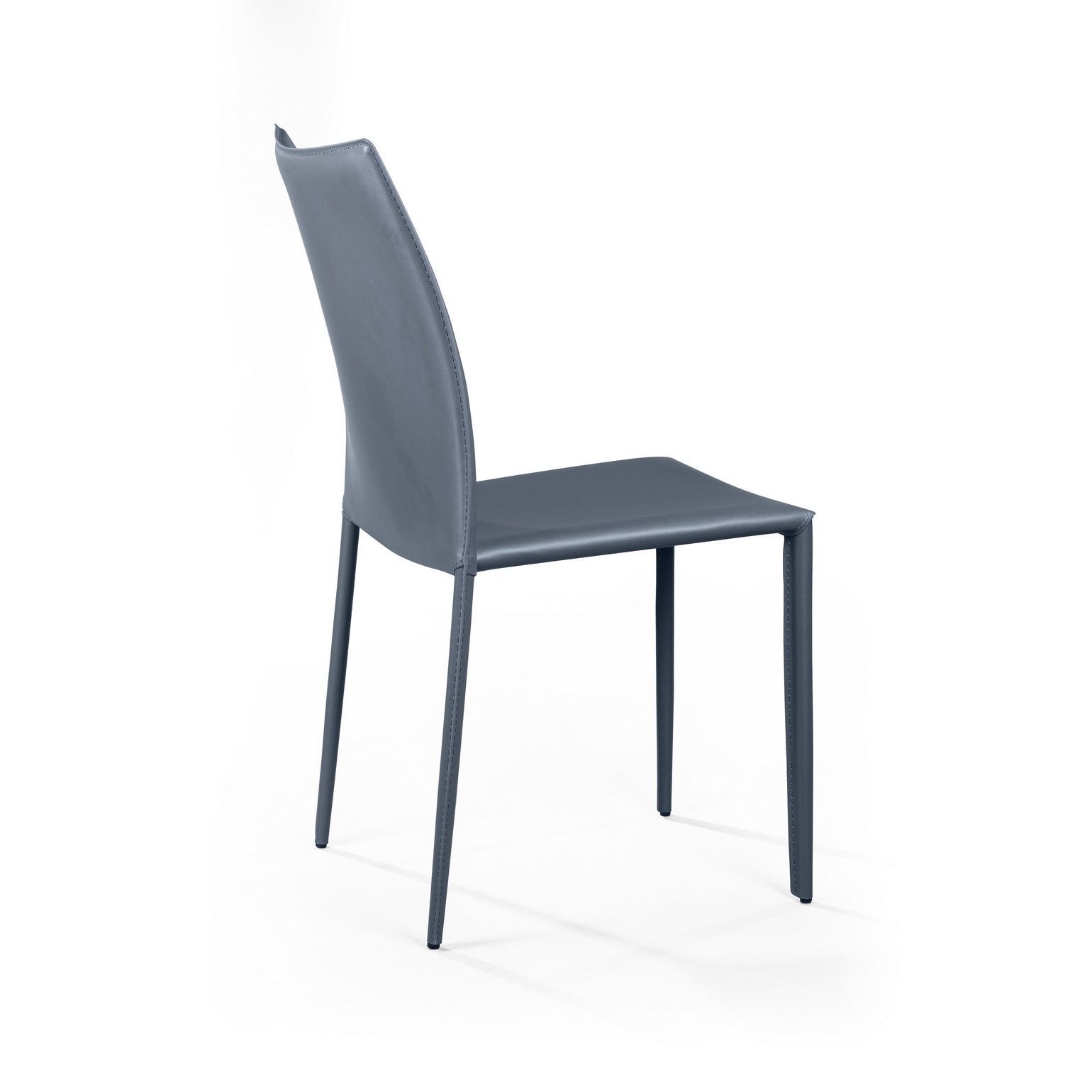 Стул Рольф, кожа антрацит