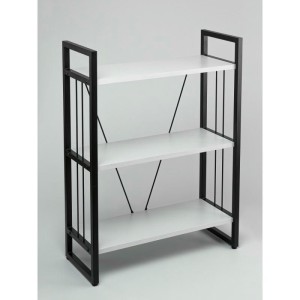 Мс-1 Стеллаж металлический в стиле "Лофт" (серый)