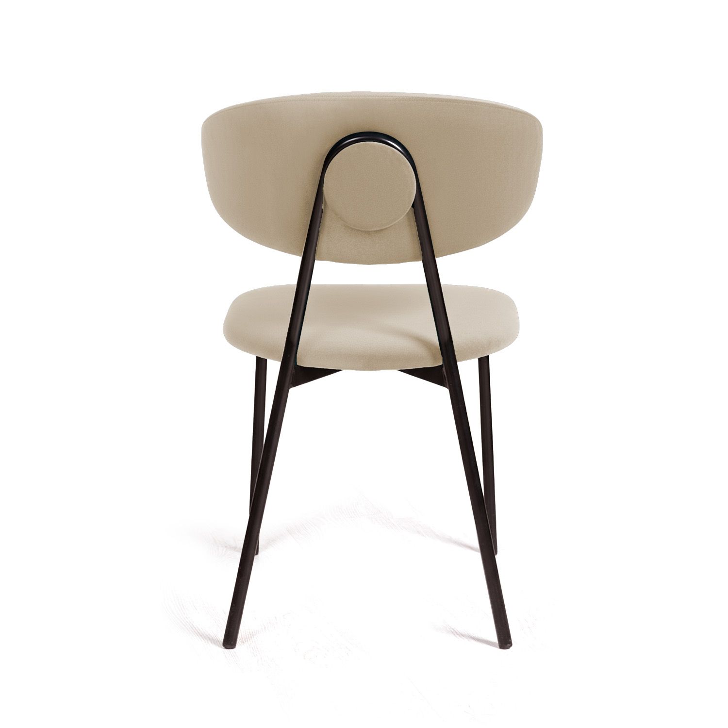 Стул Брэд, бархат бежевый 5