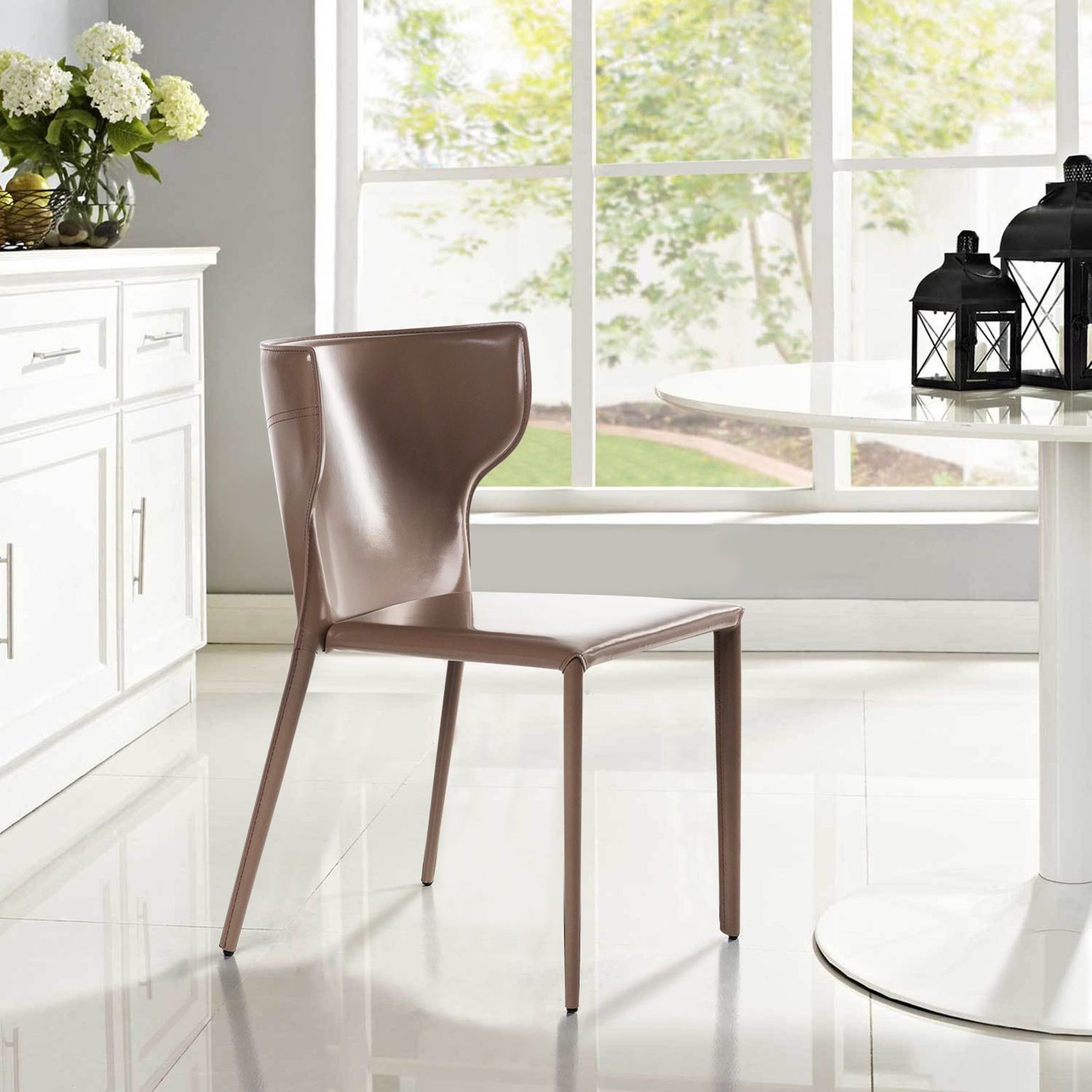 Стул Austin, кожа капучино