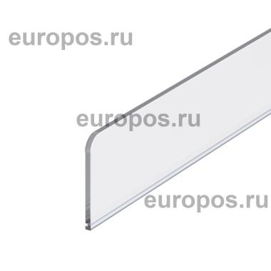 Ограничитель пластиковый передний высотой 60 мм FR-RISER60, длина 500 мм