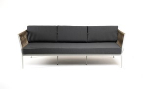 "Касабланка" диван 3-местный плетеный из роупа