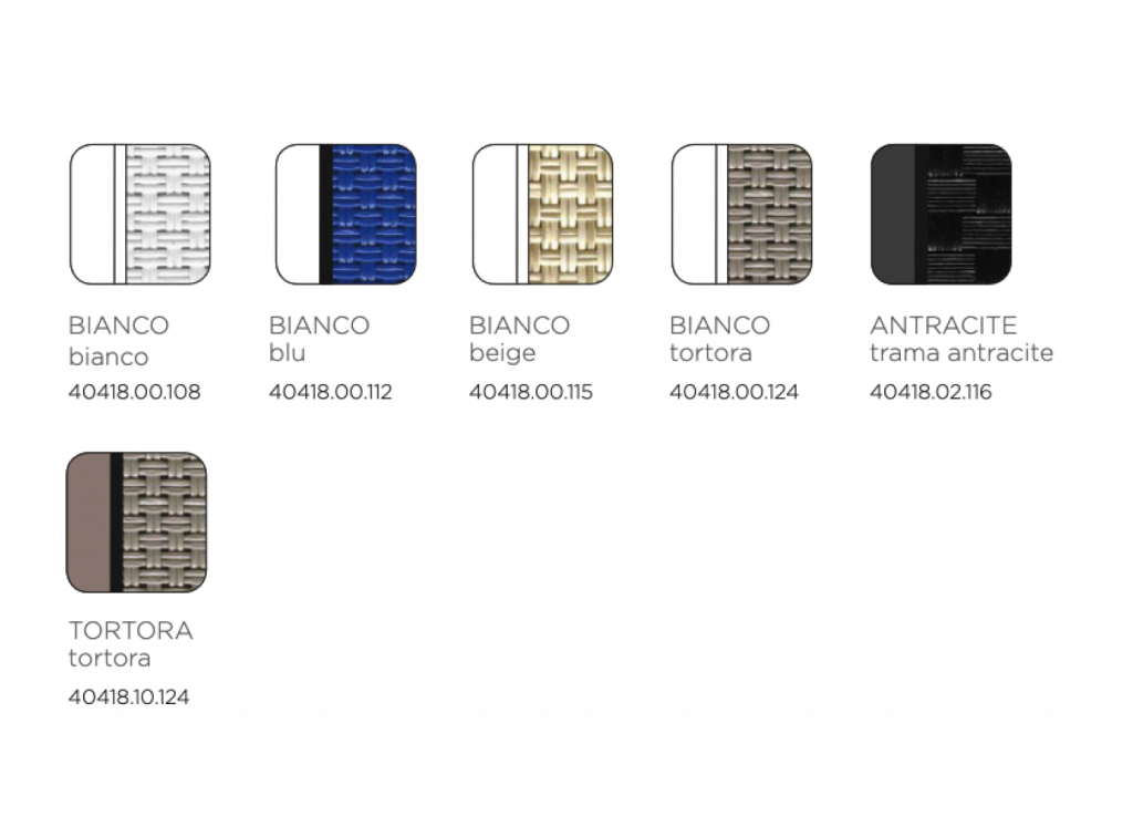 Козырек для лежака Alfa-Eden-Omega-Tropico белый