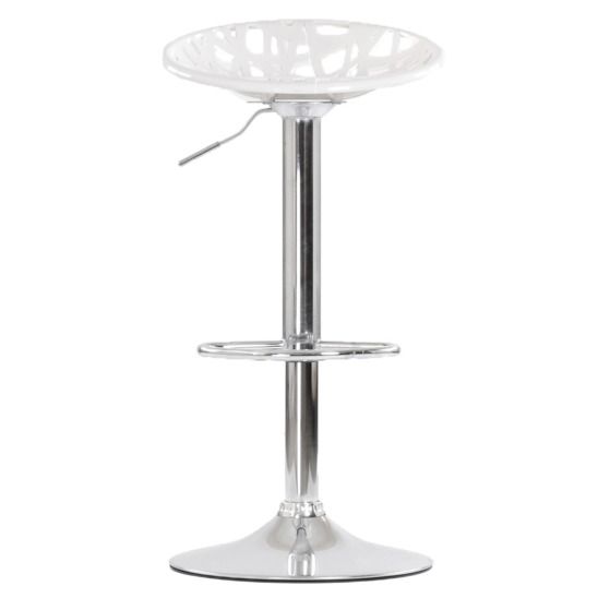 Барный стул Nest белый глянец