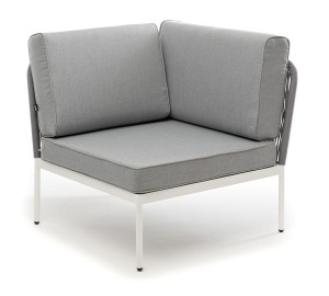 "Канны" угловой модуль плетеный из роупа