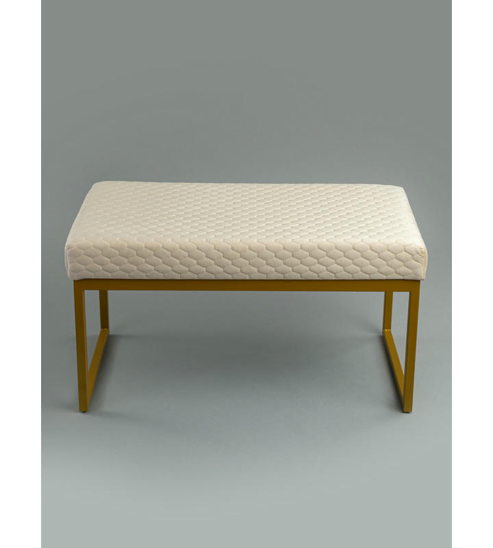 Банкетка Марсей 76-44 (бежевый/золото)
