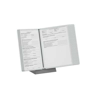 Перекидная система настольная DATALINE-ECO-10 с белыми рамками А4 цена 4 190 ₽ Перекидная система настольная DATALINE-ECO-10 с белыми рамками А4