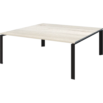 Стол переговорный на м/каркасе Аргентум-МП НТМП.П-140.11 Сосна винтер/Антрацит