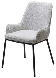 Стул БРИО (BRIO) UF995-02, букле / черный каркас  / Товарный знак DISAUR