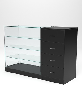 Прилавок "ИСТРА" №3+13, Черный