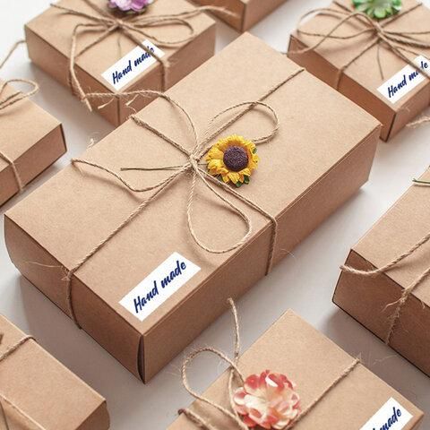 Этикетка самоклеящаяся 25,4х10 мм, 189 этикеток, белая, 70 г/м2, 50 листов, BRAUBERG, сырье Финляндия, 111745