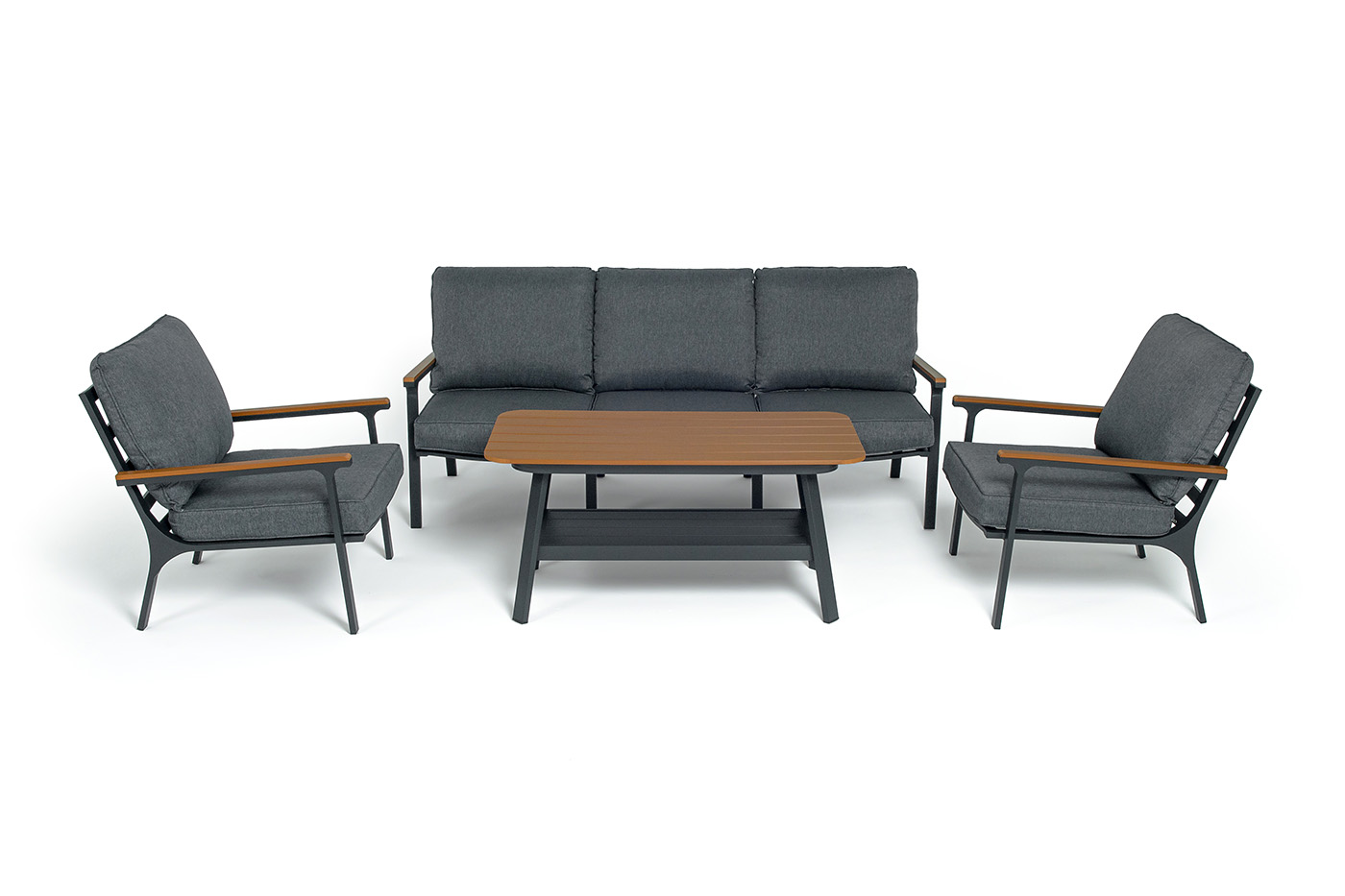 "Крокус" лаунж-зона 5-местная из алюминия