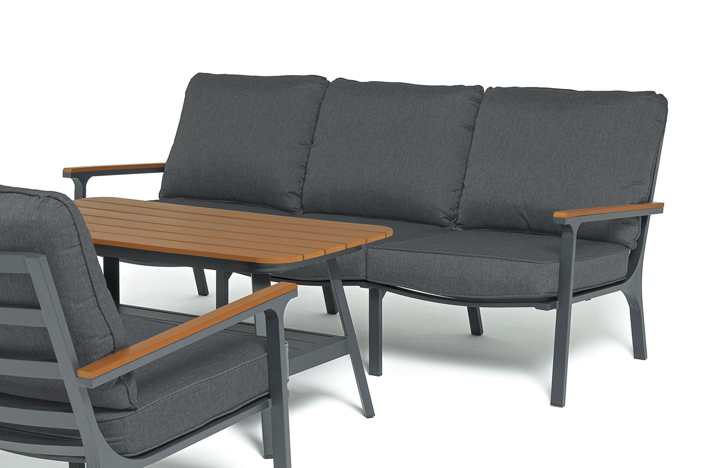 "Крокус" лаунж-зона 5-местная из алюминия