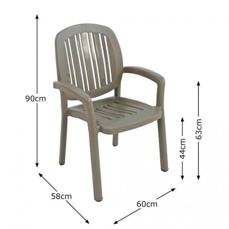 Комплект пластиковой мебели Nardi Toscana 145 Ponza