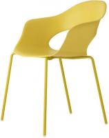 Кресло пластиковое Lady B желтый