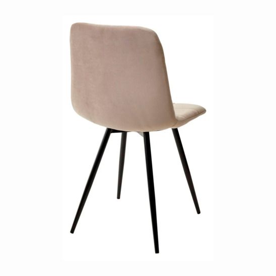 Стул UNO, латте, черные ножки