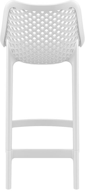 Стул пластиковый полубарный Air Bar 65 белый