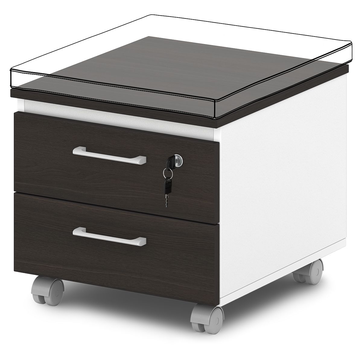 Тумба подкатная низкая S-96 Sentida