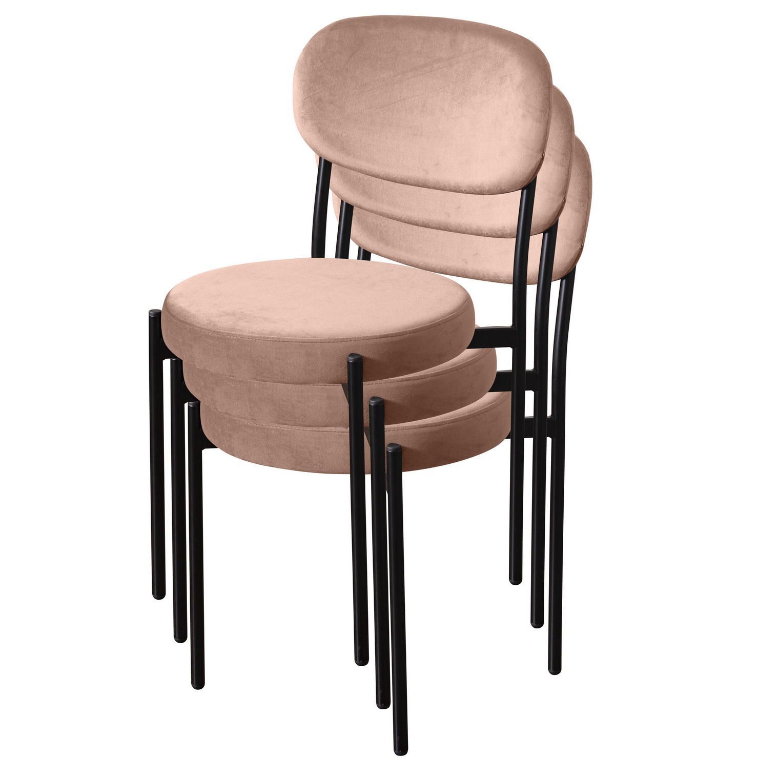 Стул Мейсон, бархат бежевый 5