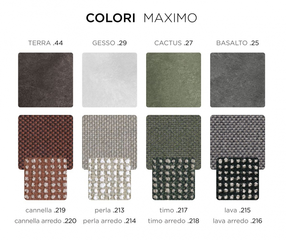 Пуф пластиковый с подушкой Maximo Pouf терра, корица