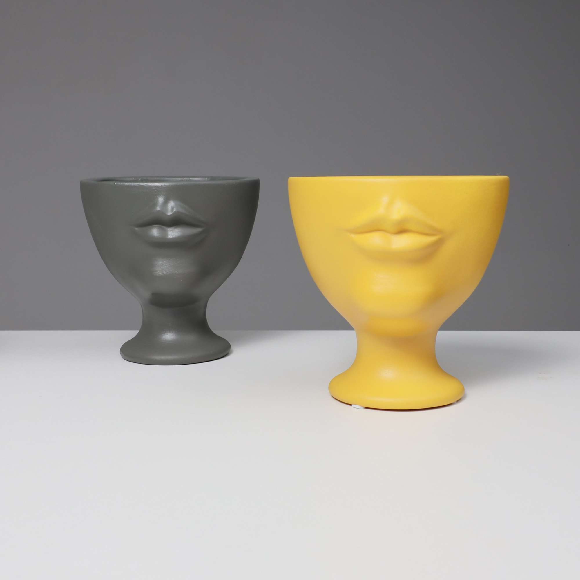 Ваза керамическая ADRIA, желтый, 15*15*15см