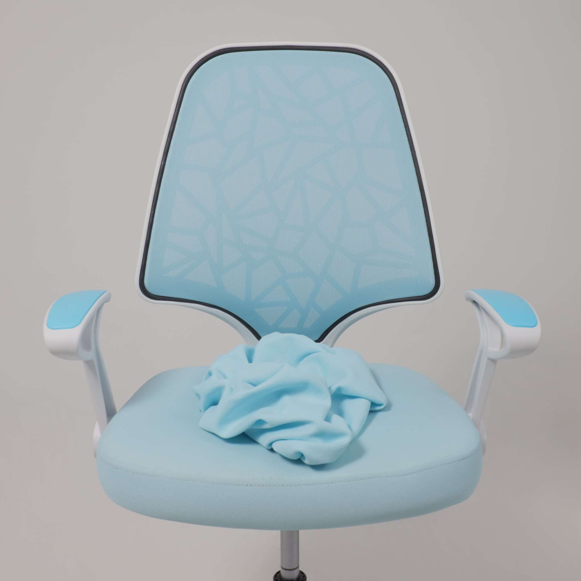 Кресло поворотное CINEMA, ткань, (синий)