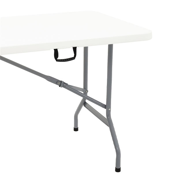 Стол-книжка пластиковый разборный белый