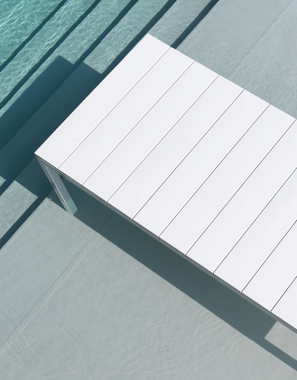 Стол пластиковый раздвижной Rio 210 Extensibile белый